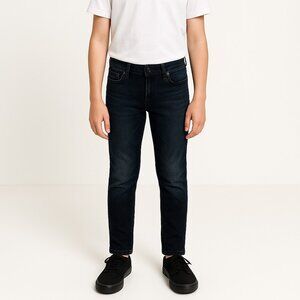 DL1961 Zane Sloe Black Wash Super Skinny Stretch Denim Jeans Boys Size 10 NWT